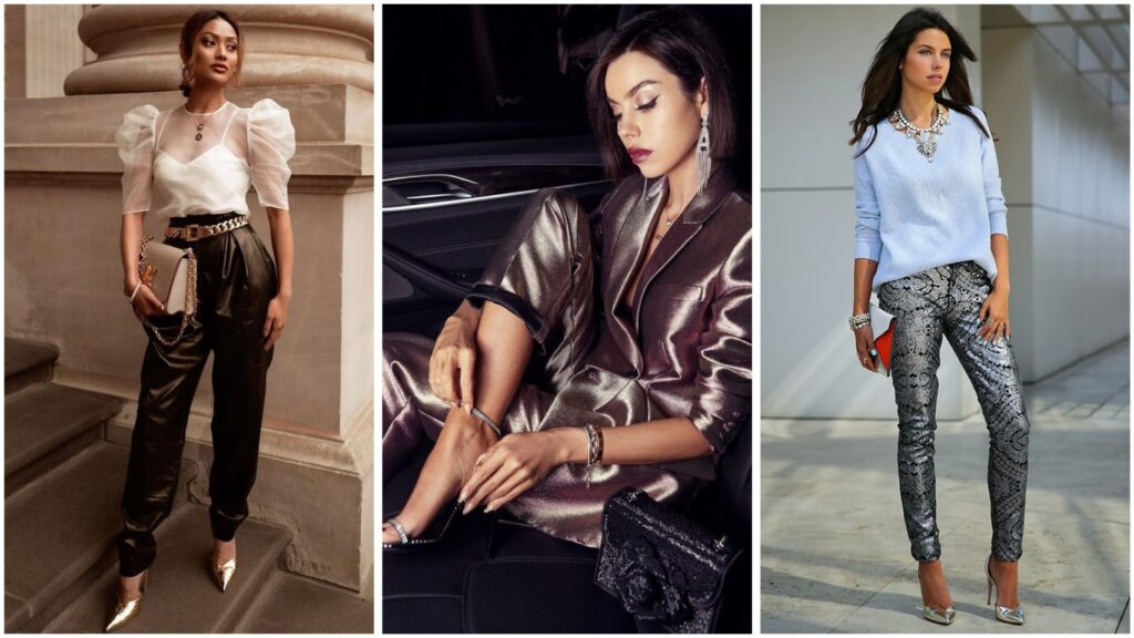 женские стильные брюки из Италии