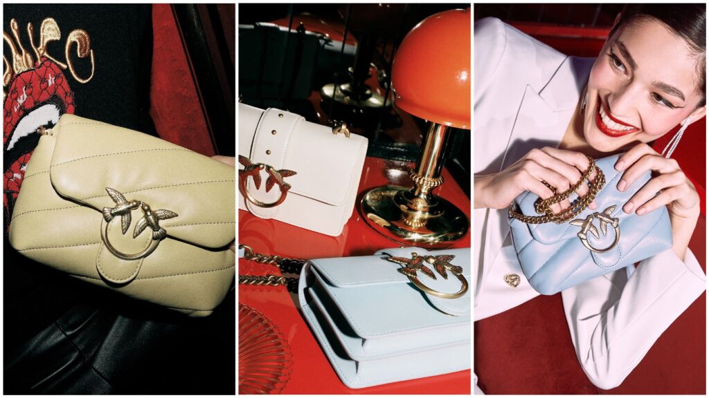 Брендовые сумки из Италии Pinko Red