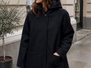 Полупальто с капюшоном Fabiana Filippi