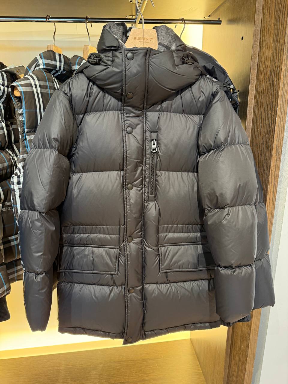 Пуховик мужской Burberry BURBERRY OUTLET