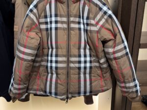 Двусторонний пуховик Burberry BURBERRY OUTLET