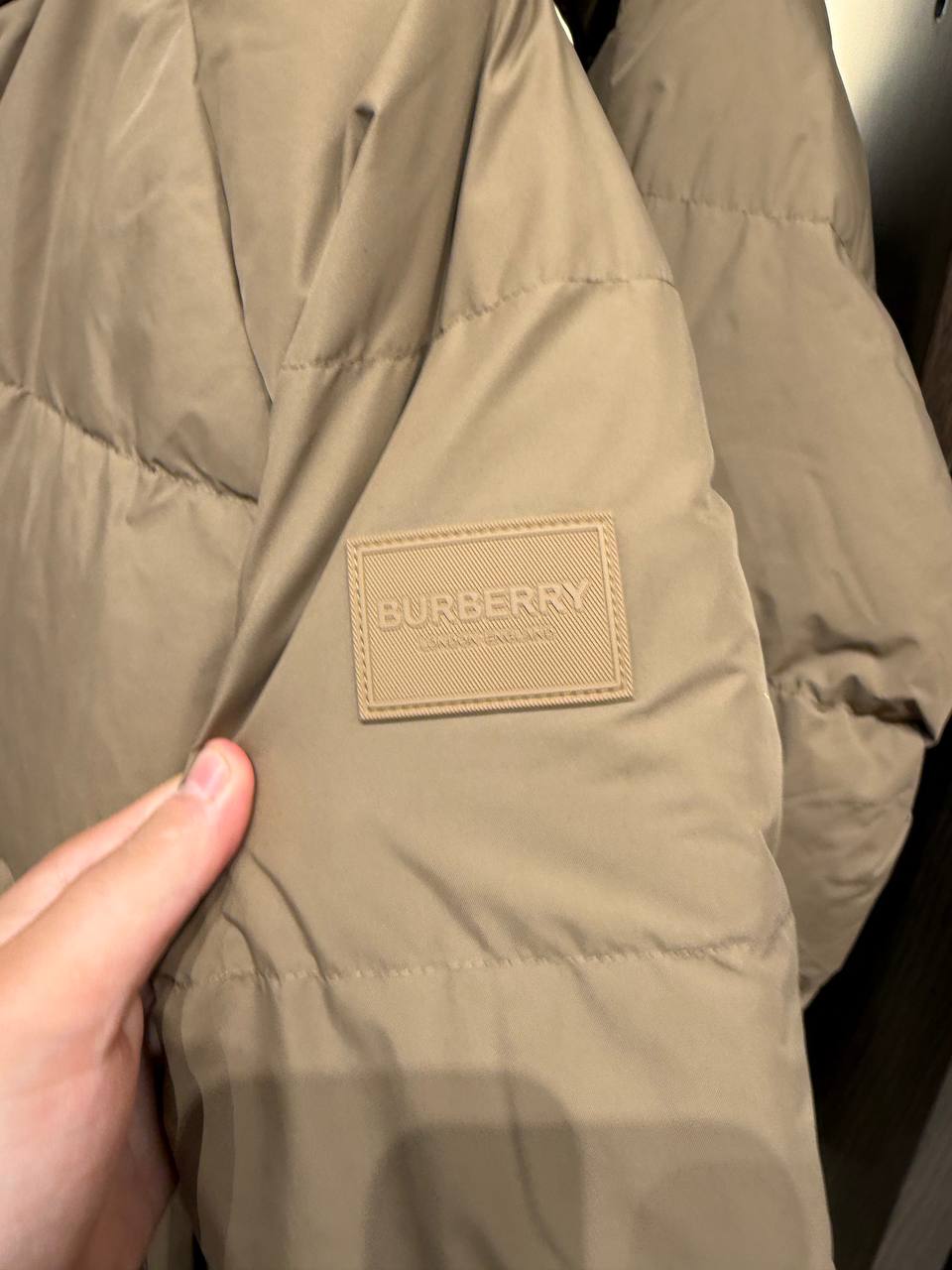 Двусторонний пуховик Burberry BURBERRY OUTLET