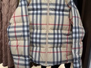 Пуховик Burberry Vintage Check BURBERRY
