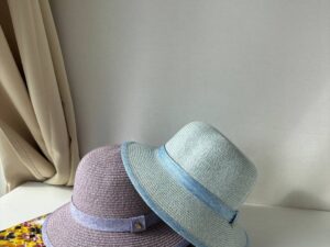 Шляпа женская плетеная LEATHER COUNTRY