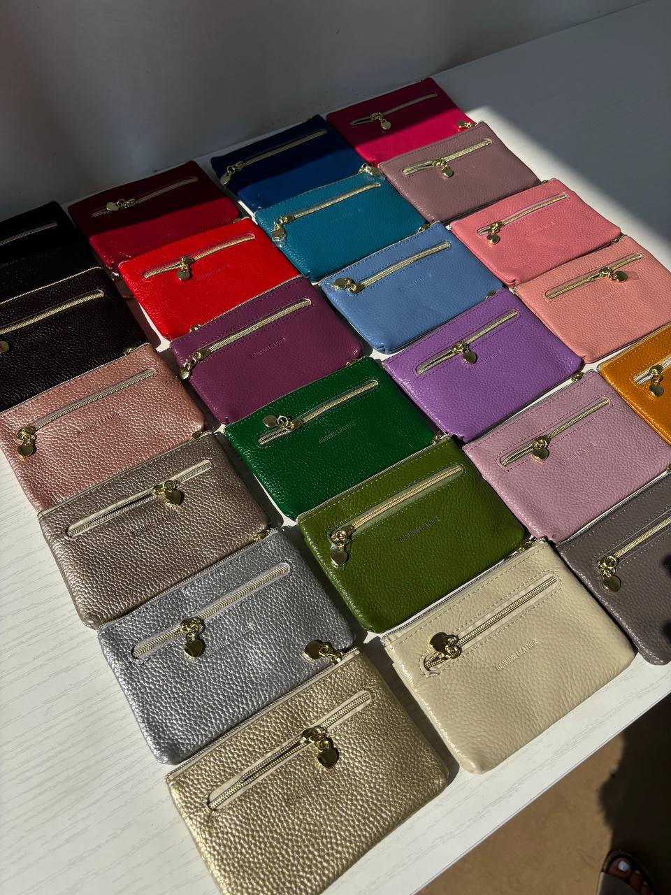 Кошелек-ключница из натуральной кожи LEATHER
