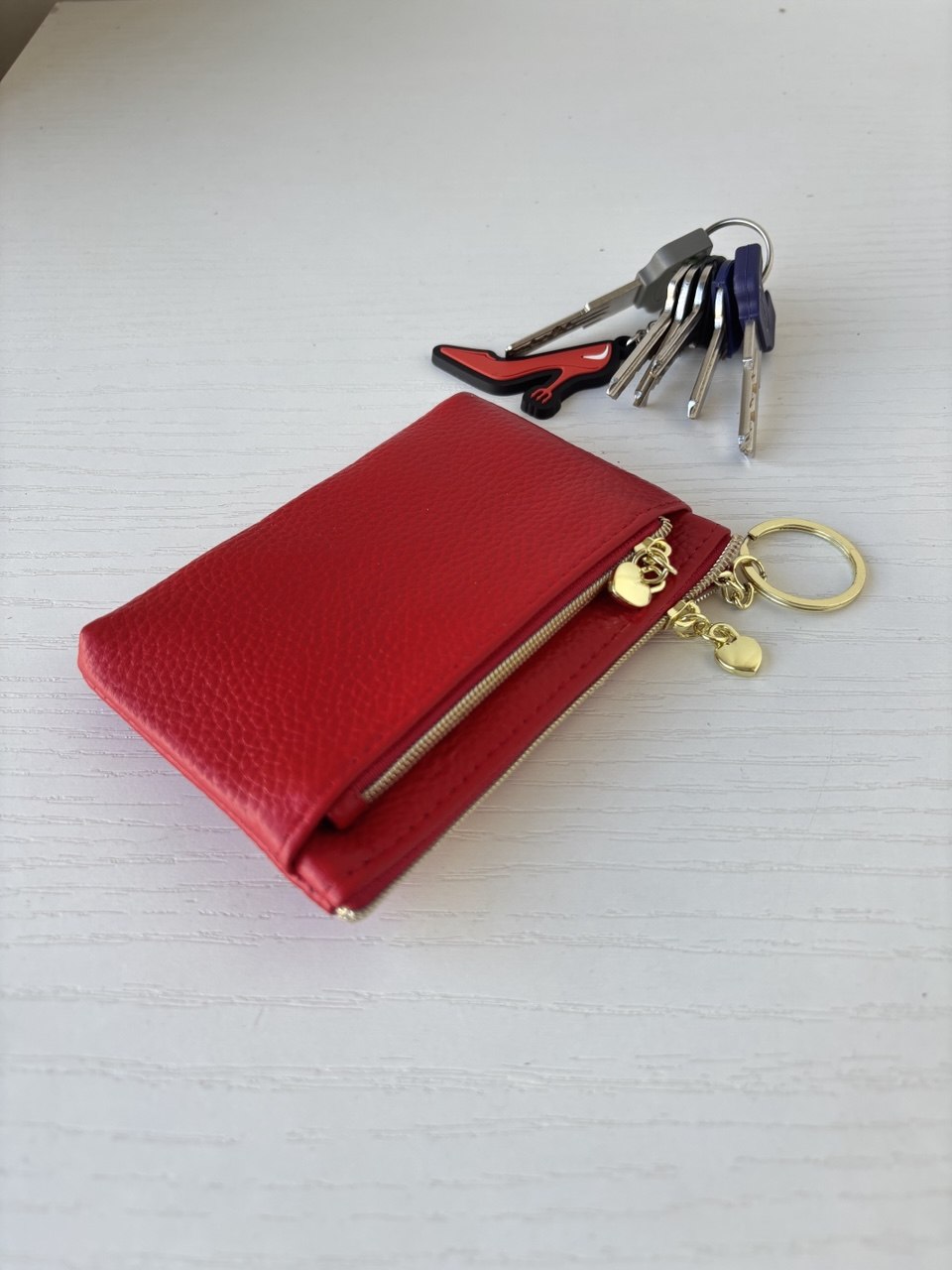 Кошелек-ключница из натуральной кожи LEATHER