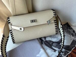 Кожаная сумка с оплеткой LEATHER