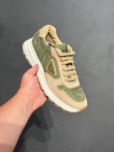 Кроссовки Prada комбинированные Prada Outlet