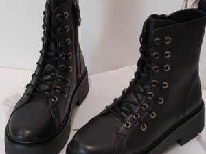 Ботинки женские кожаные Pinko Mix — фото 1 Ботинки женские кожаные Pinko Mix