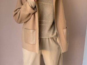 Жакет женский с капюшоном MaxMara — фото 1 Жакет женский с капюшоном MaxMara