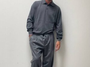 Брюки мужские серые MaxMara