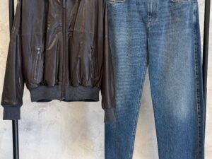 Кожаная куртка Brunello Cucinelli MaxMara