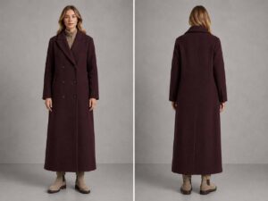 Пальто двубортное Brunello Cucinelli MaxMara