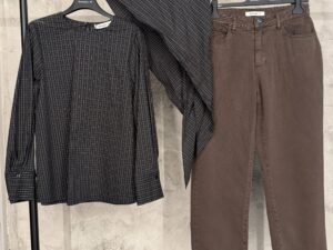 Блуза в клетку Annarita MaxMara
