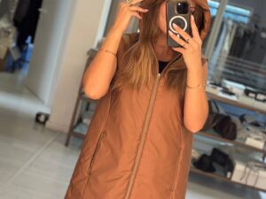 Жилет утепленный с капюшоном 2 MaxMara