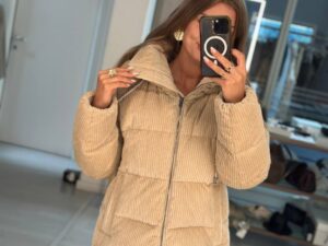 Вельветовый пуховик Peserico MaxMara
