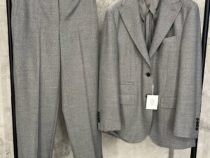 Жакет шерстяной серый Peserico MaxMara