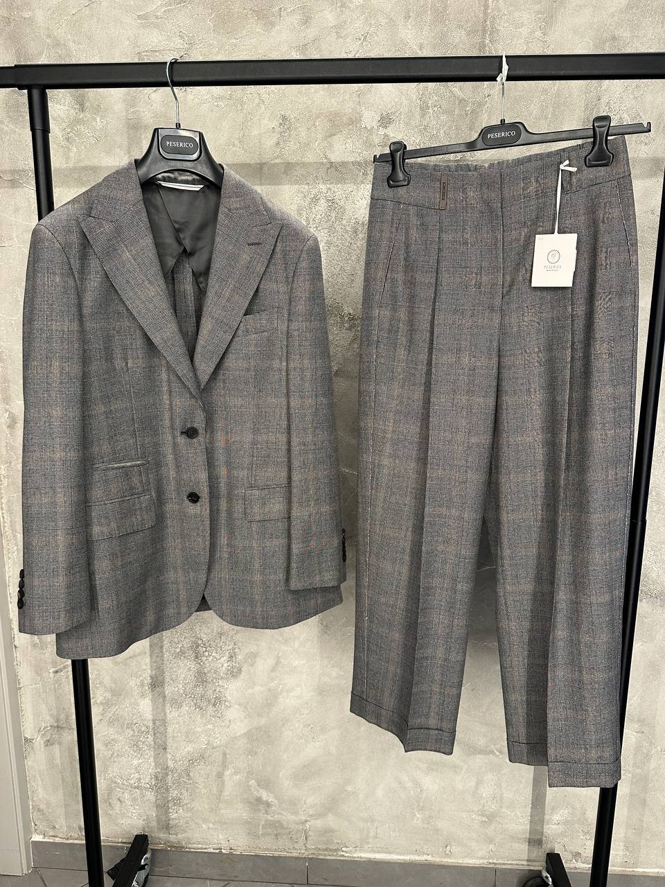 Пиджак в клетку Peserico MaxMara