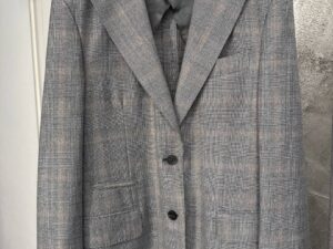 Пиджак в клетку Peserico MaxMara