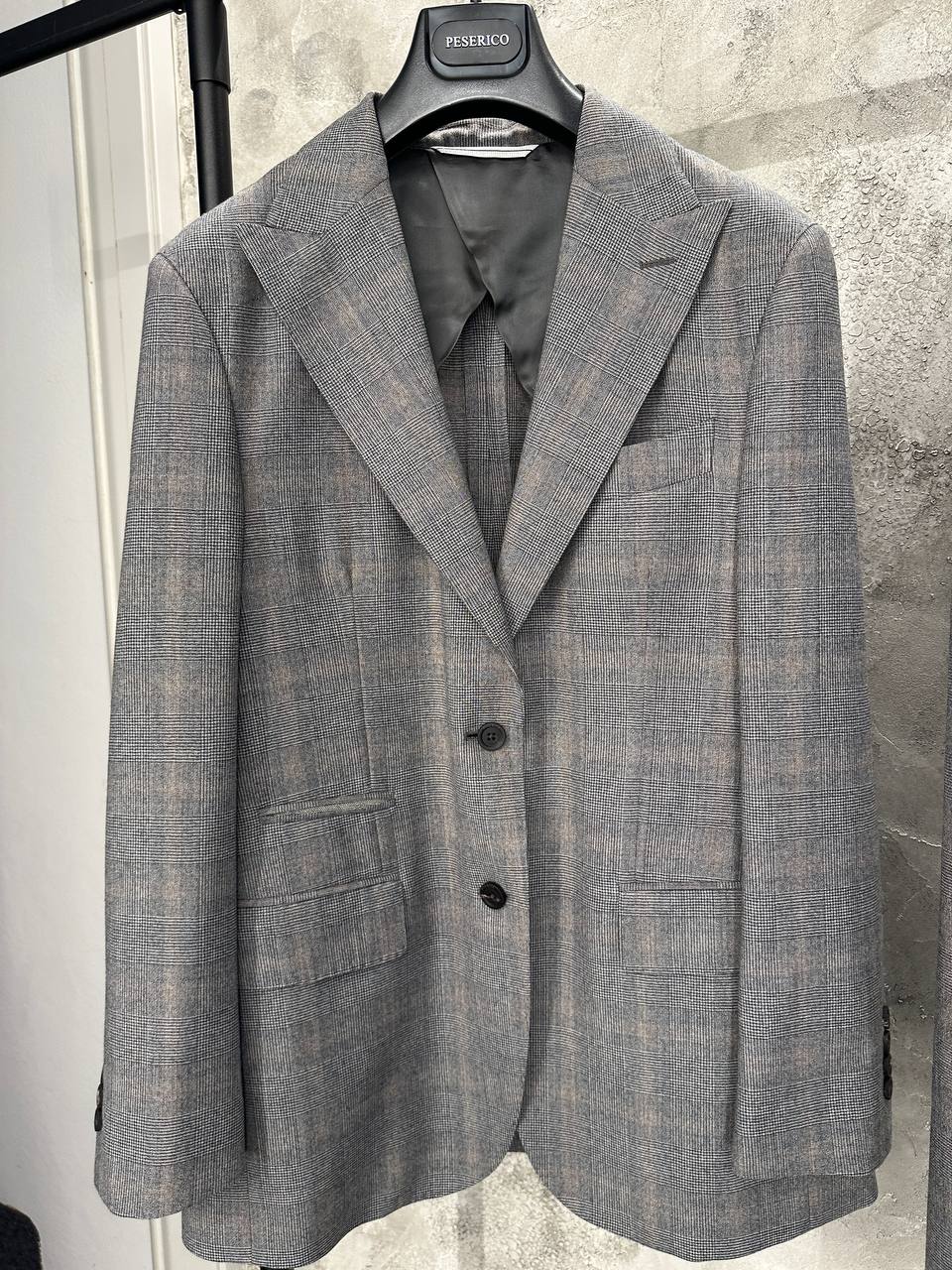 Пиджак в клетку Peserico MaxMara