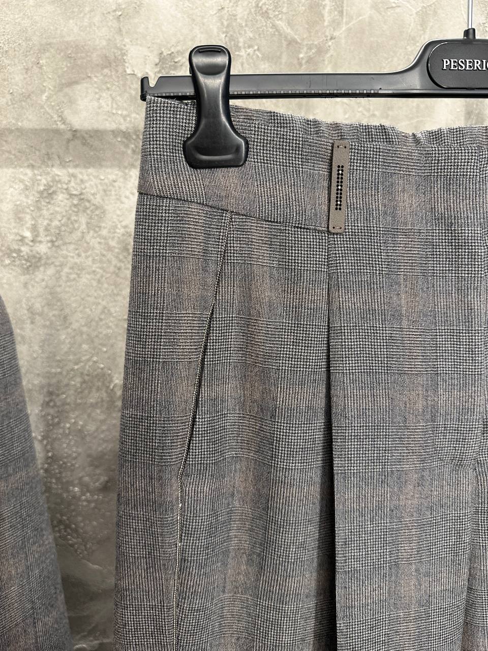 Пиджак в клетку Peserico MaxMara