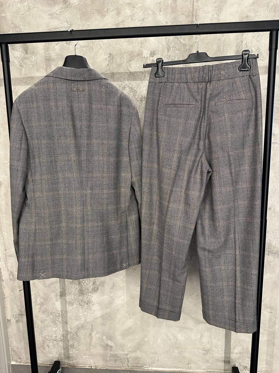Пиджак в клетку Peserico MaxMara