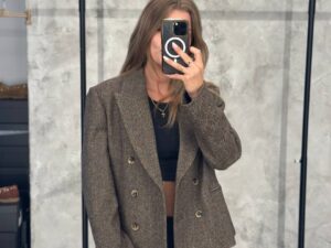 Двубортный пиджак Anna Rita MaxMara