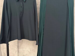 Блуза с отложным воротником MaxMara — фото 1 Блуза с отложным воротником MaxMara