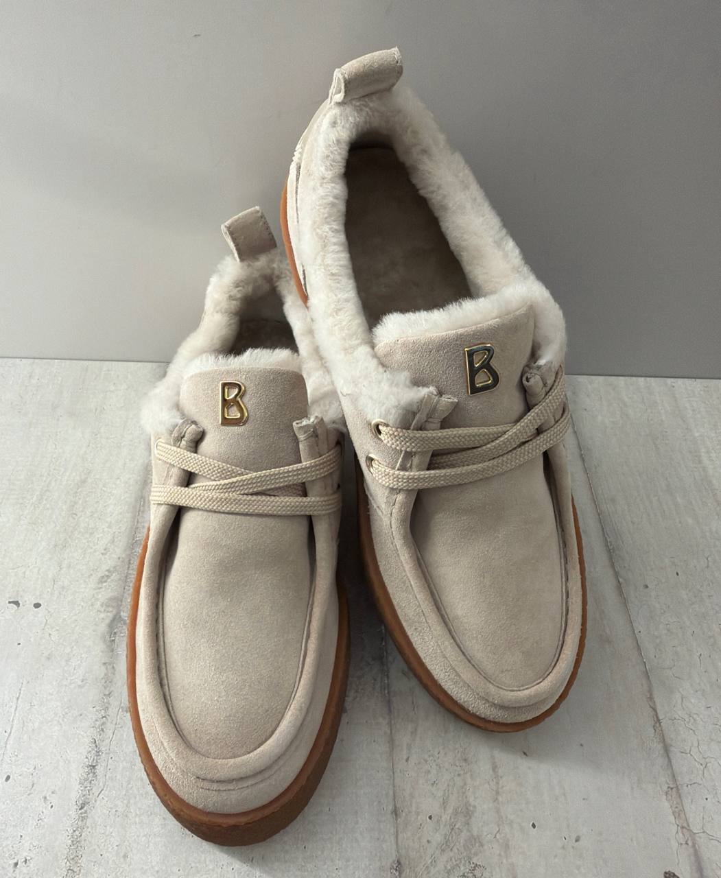 Мокасины с мехом Bogner MaxMara