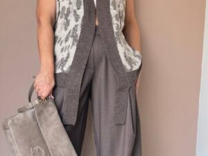 Жилет вязаный оверсайз MaxMara