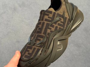 Кроссовки текстильные Fendi FENDI OUTLETS
