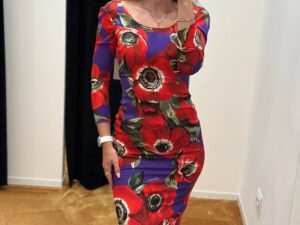 Шелковое платье Dolce Gabbana Dolce