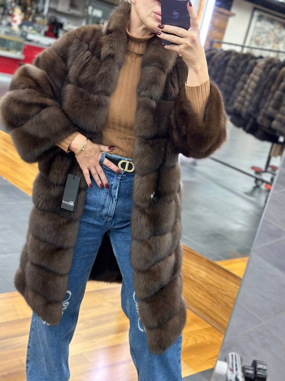 Шуба из соболя Romagna Furs