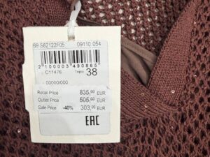 Платье вязаное Peserico PESERICO OUTLET