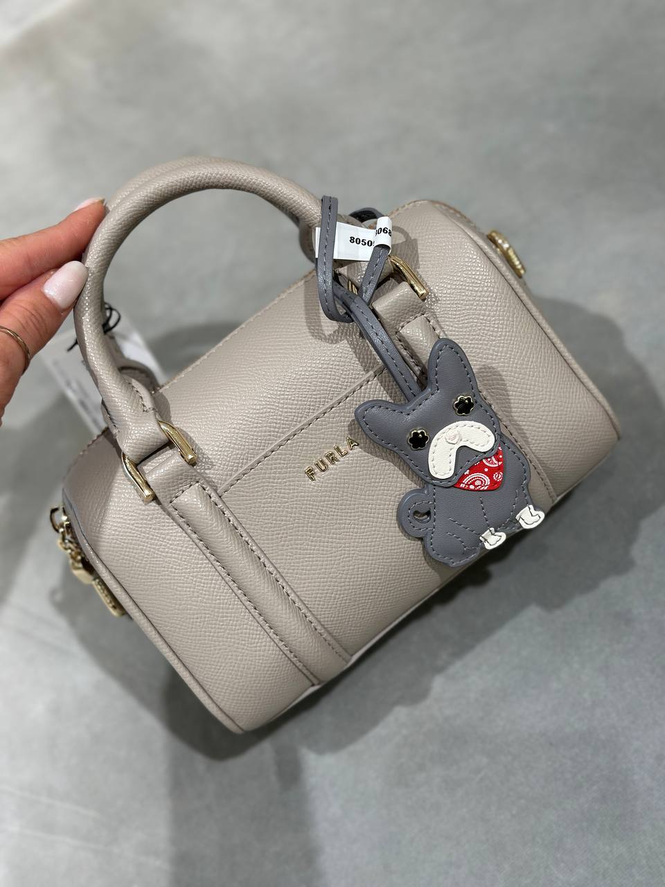 Кожаная мини-сумка Furla Cindy