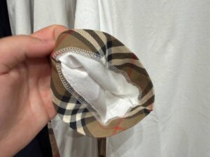Футболка Burberry с клетчатым отворотом
