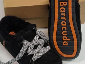 Замшевые ботинки Barracuda с мехом
