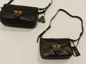 Кожаная сумка PINKO Love Bag