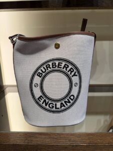 Сумка-ведро Burberry Canvas BURBERRY OUTLET