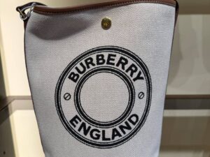 Сумка-ведро Burberry Canvas BURBERRY OUTLET