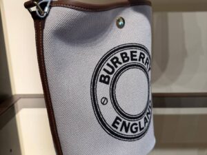 Сумка-ведро Burberry Canvas BURBERRY OUTLET