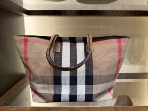 Сумка-тоут Burberry Check BURBERRY OUTLET