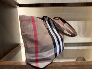 Сумка-тоут Burberry Check BURBERRY OUTLET