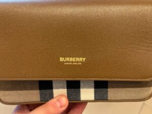 Кожаная сумка Burberry BURBERRY OUTLET