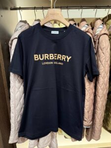 Футболка с логотипом Burberry BURBERRY