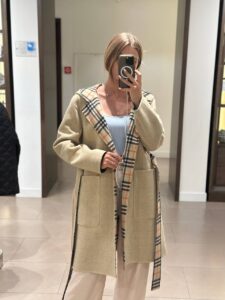 Пальто женское с капюшоном BURBERRY
