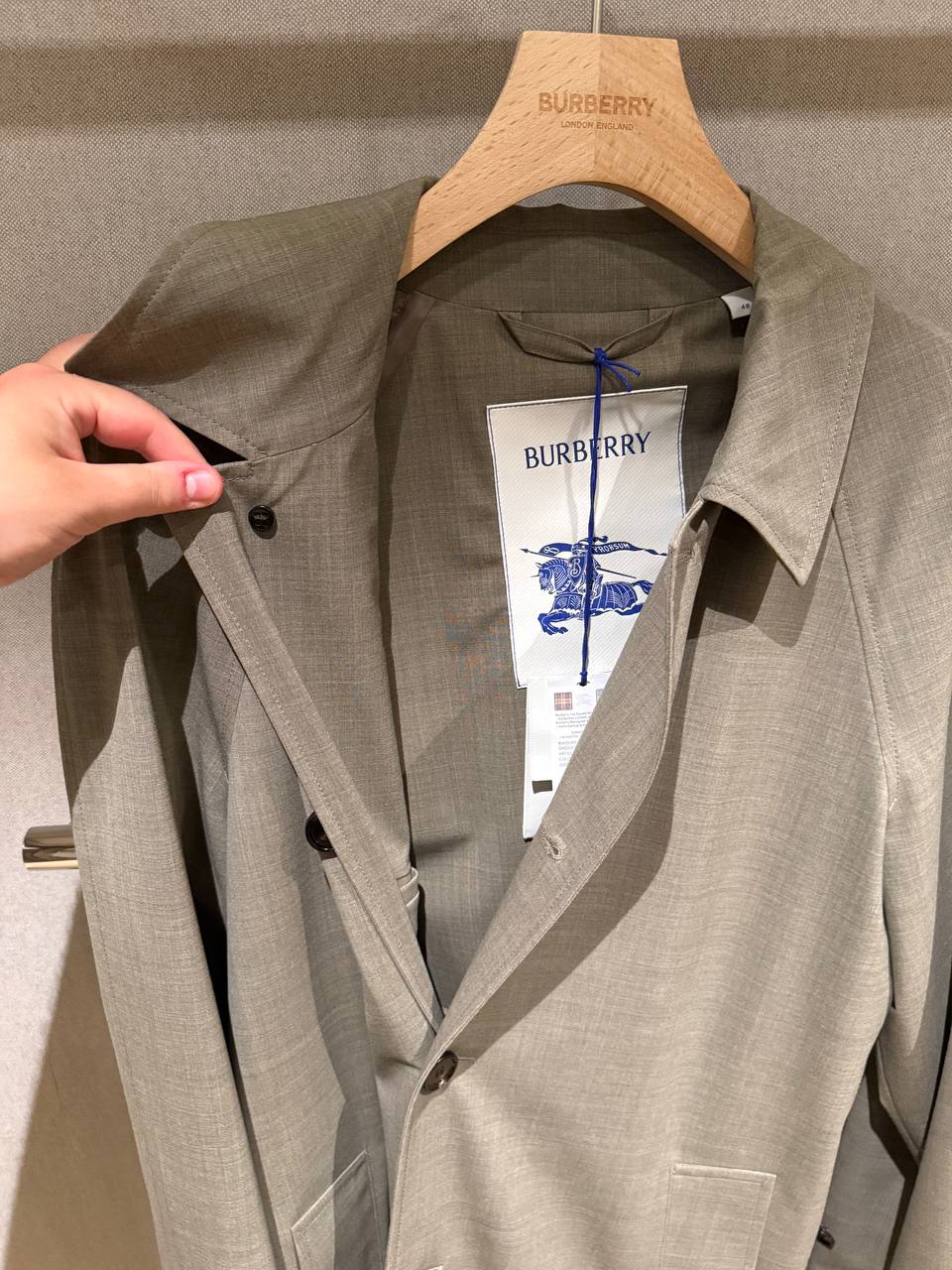Плащ мужской Burberry BURBERRY OUTLET