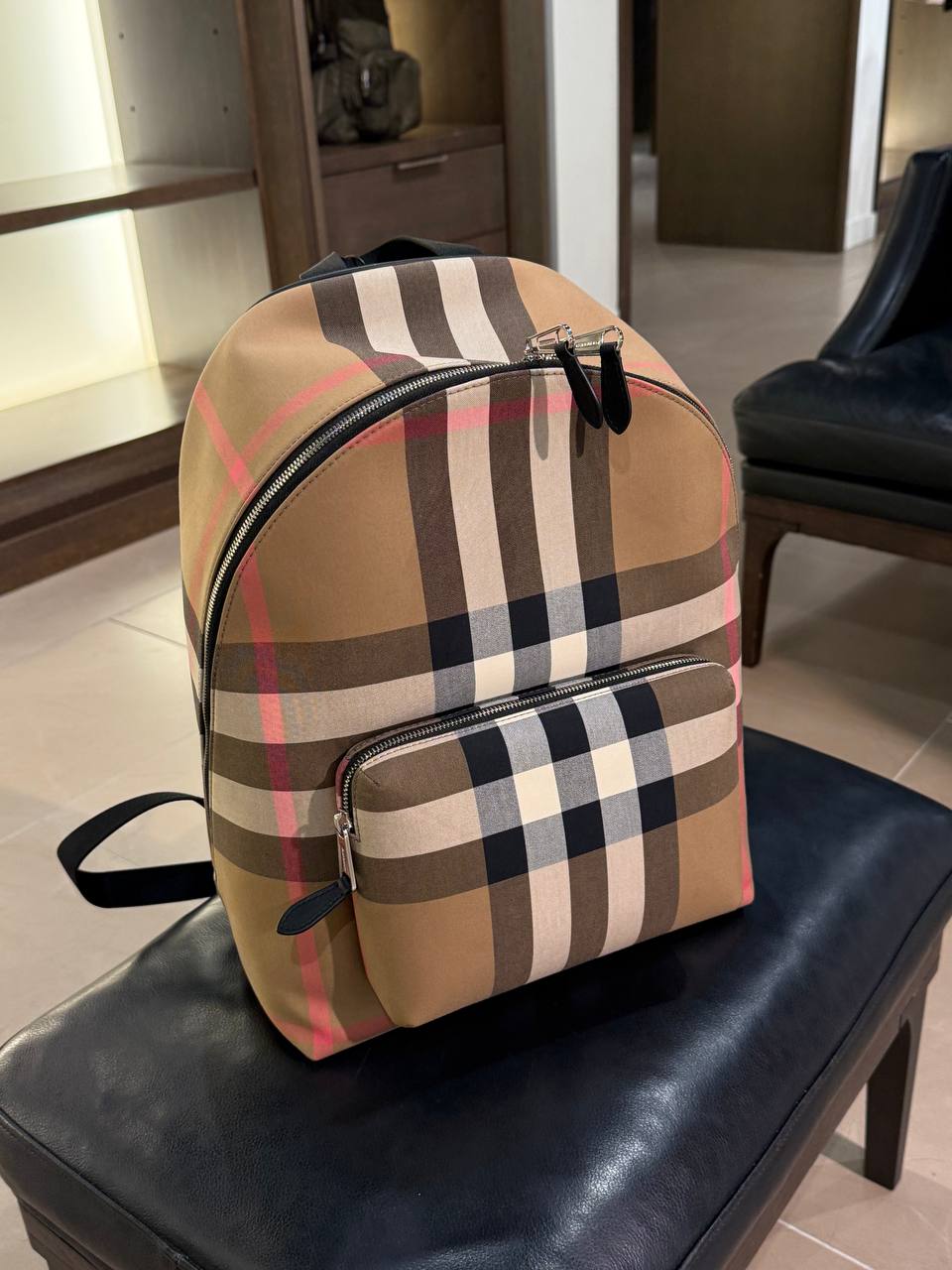 Рюкзак Burberry Check BURBERRY OUTLET