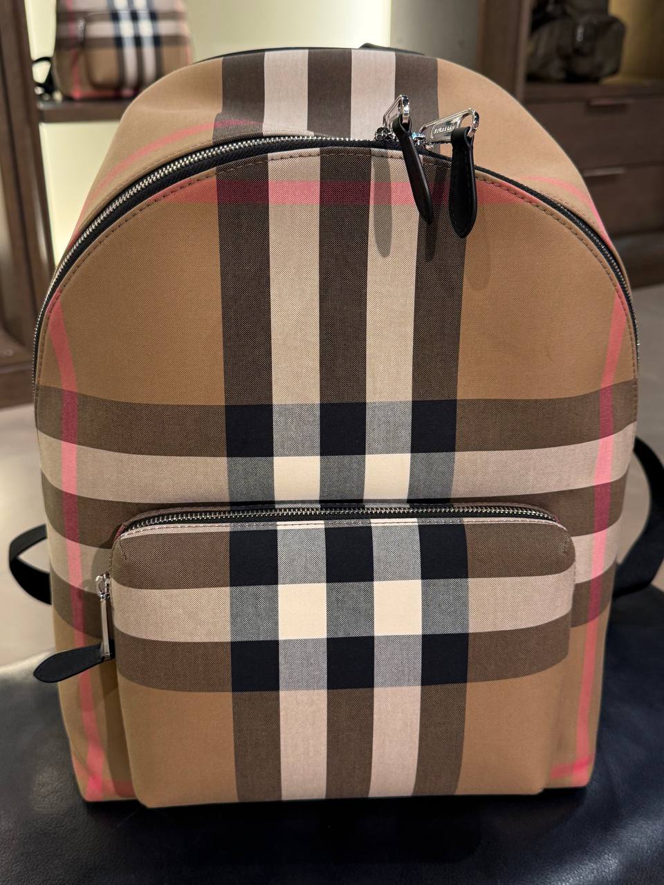 Рюкзак Burberry Check BURBERRY OUTLET