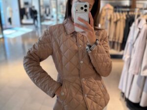 Стеганая куртка Burberry Cawthorne BURBERRY